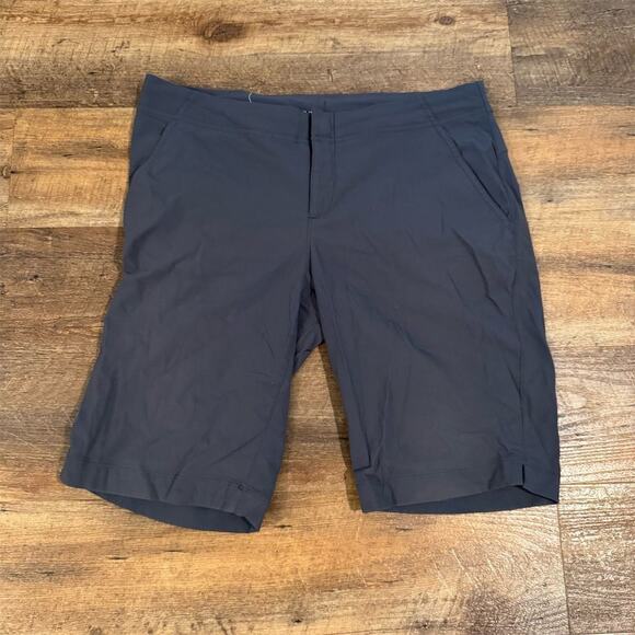 Columbia All Seasons Long Shorts Sz 10 Nocturnal Blue Omni-Shield 11" Inseam - Picture 1 of 10